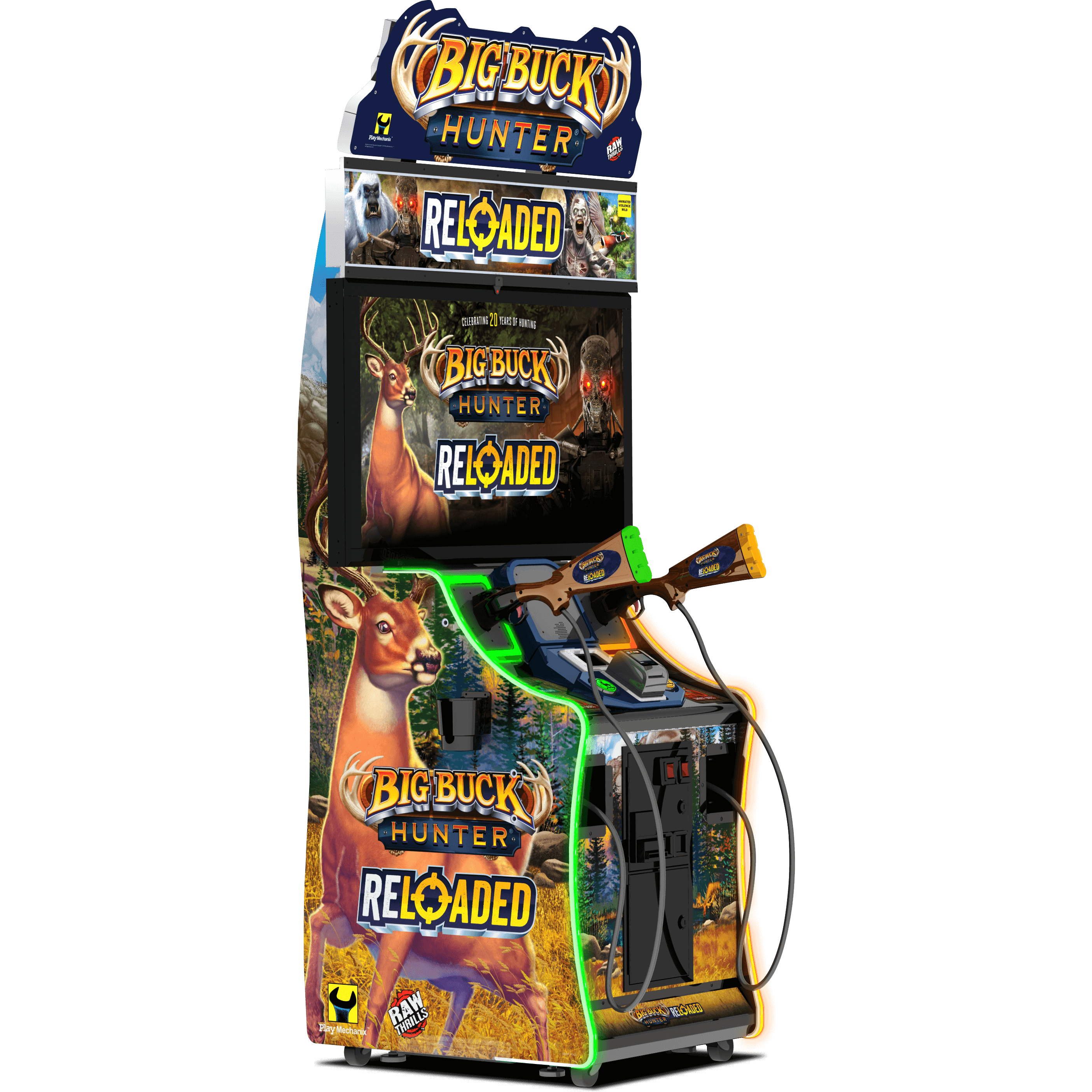 Big Buck Hunter Reloaded Arcade Game