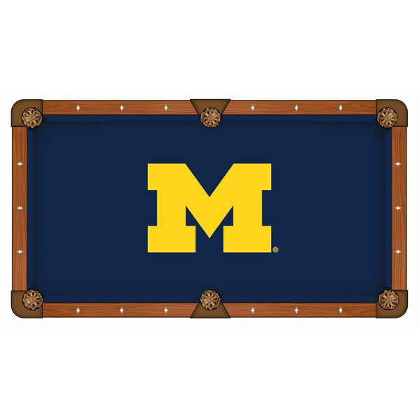 Holland Bar Stool Michigan Wolverines 8' Pool Table