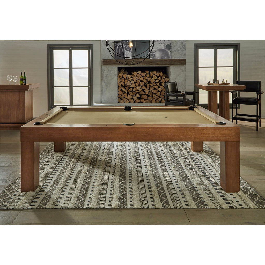 American Heritage Alta Slate Pool 8' (Brushed Walnut)