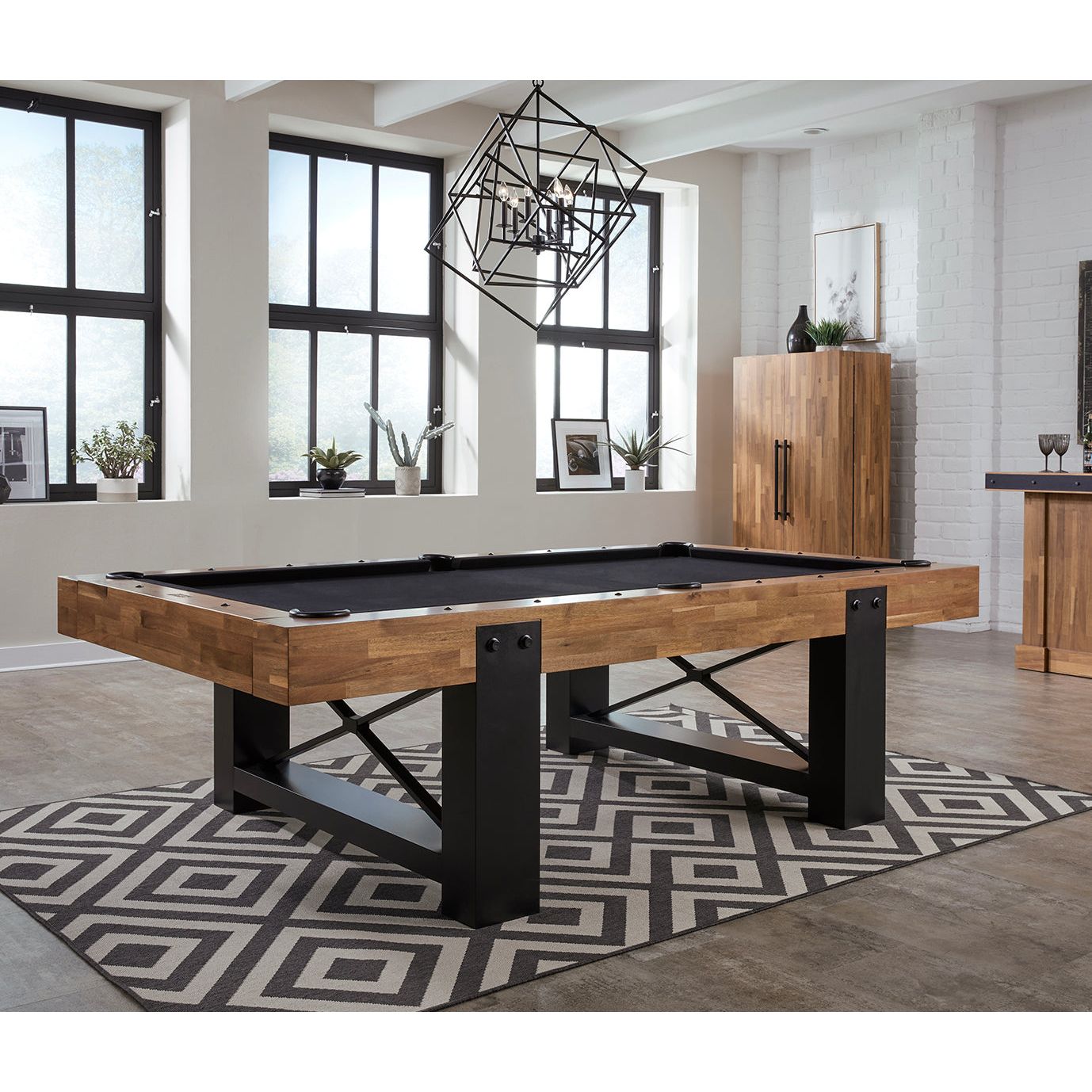 American Heritage Knoxville Slate Pool Table 8' (Acacia)