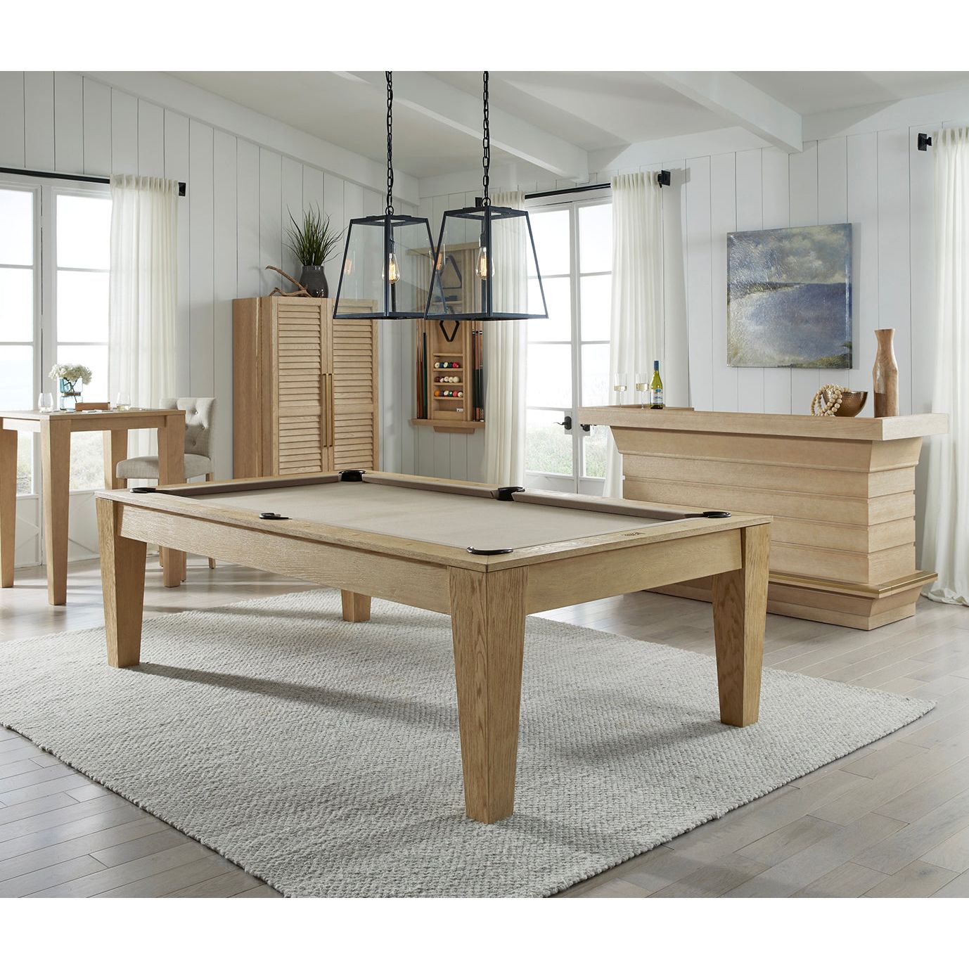American Heritage Port Royal Slate Pool Table 8'